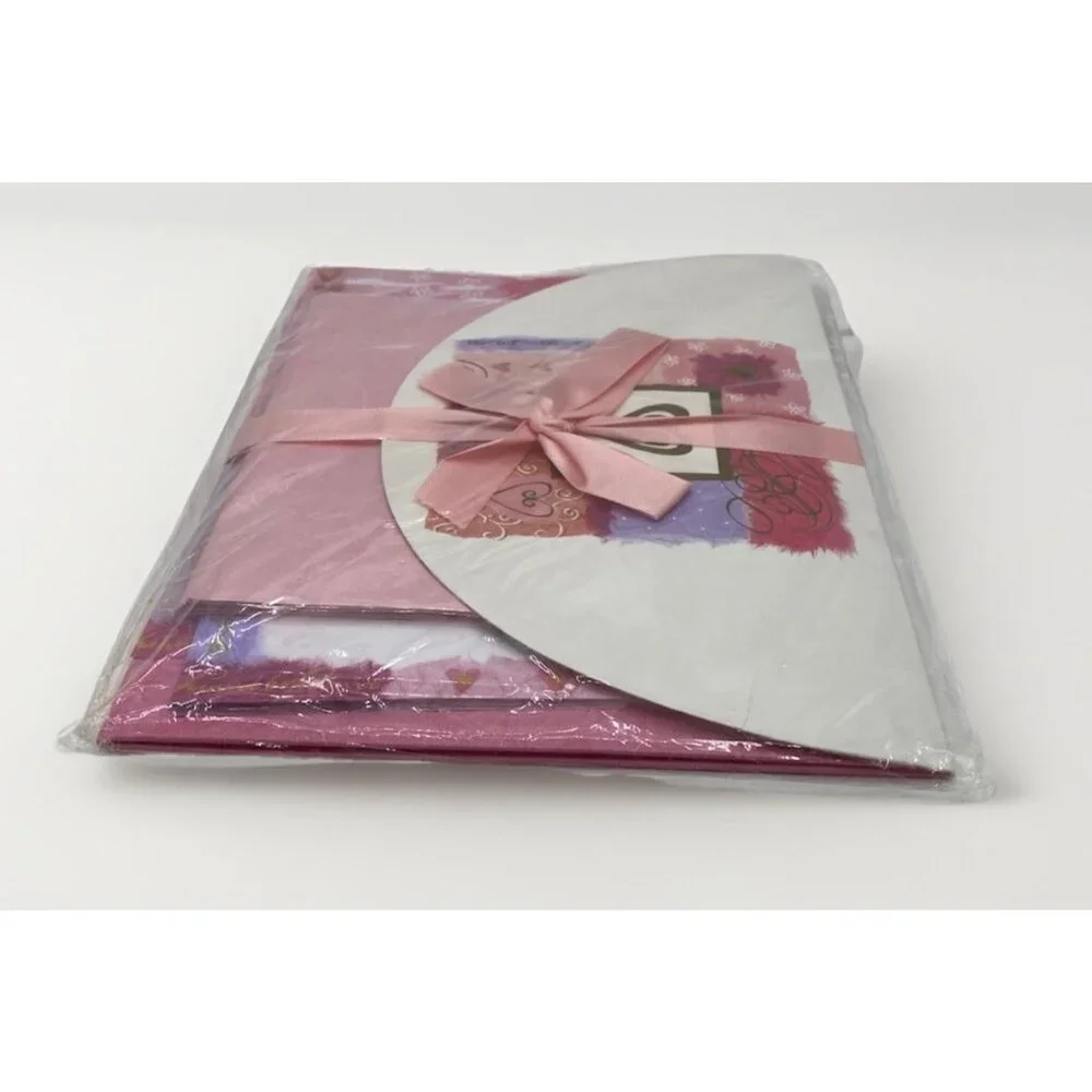 Winking Moon Press Stationery Portfolio Set 20 Sheets 10 Envelopes Pink Desk New